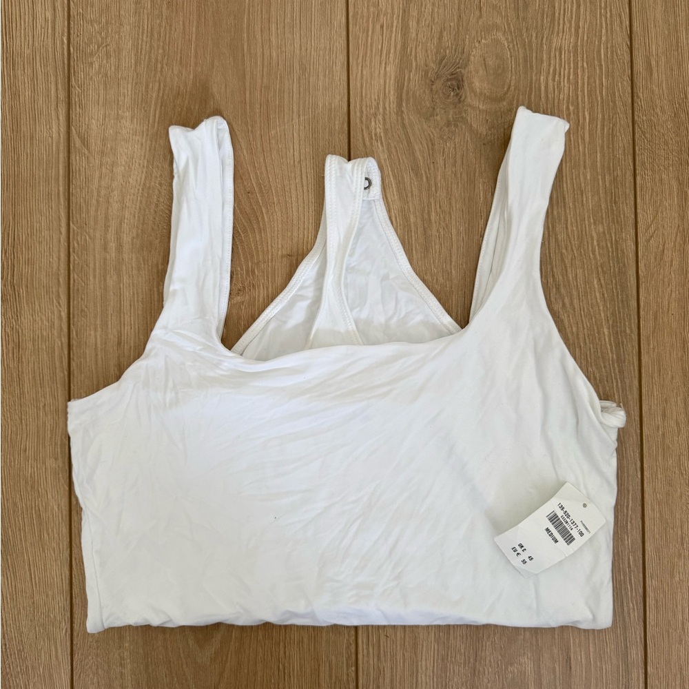 Abercrombie & Fitch White Tank Top